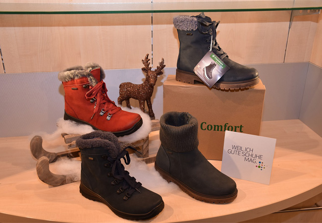 Warme Füße, egal wie kalt es ist: Serie Comfort von Grünwald ist nun beim Schuhhaus Fangmann zu haben