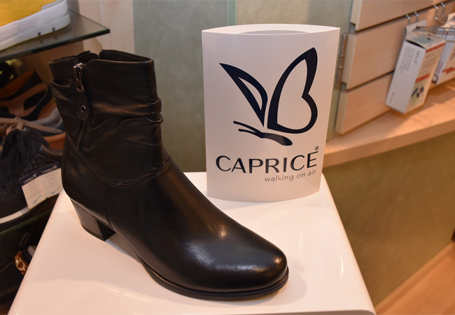 Schuhe von Caprice mit neuer Softleder-Linie gibt es im Schuhhaus Fangmann / Der Herbst wird bunt