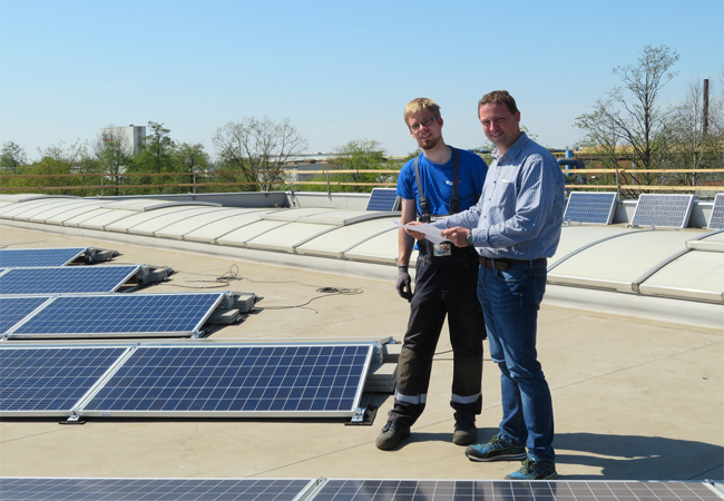 Photovoltaik ist wieder attraktiv: Emil Tepe GmbH  errichtet neue PV-Anlage auf eigener Fahrzeughalle