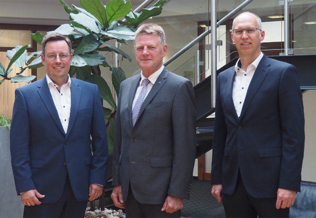 Thomas Niemann und Ralph Schröder sind in den Vorstand der VR-Bank Dinklage-Steinfeld eG aufgerückt