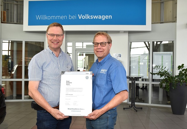 Autohaus Ruhe zählt zu den besten VW-Händlern Deutschlands