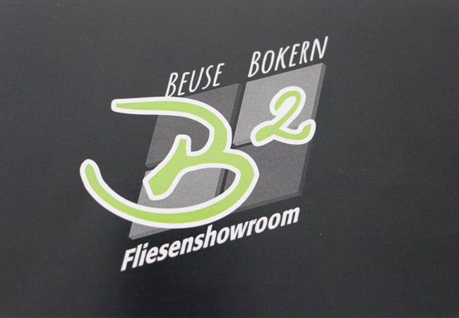 Fliesenlegermeister Stephan Bokern und Mark Beuse eröffnen neuen Showroom am 20. August