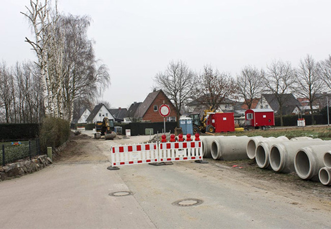 Ausbau der Straße „Am Wehrhahn“ gestartet