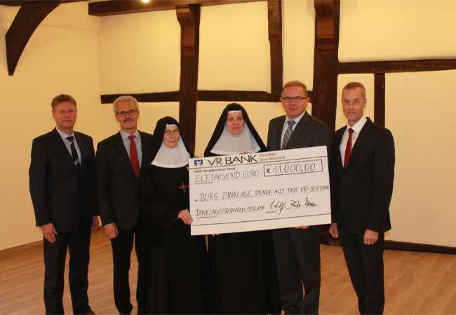 11000 Euro für Benediktinerinnenabtei