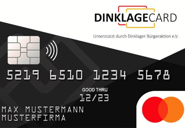 DinklageCard – die neue Sachbezugskarte für Dinklage
