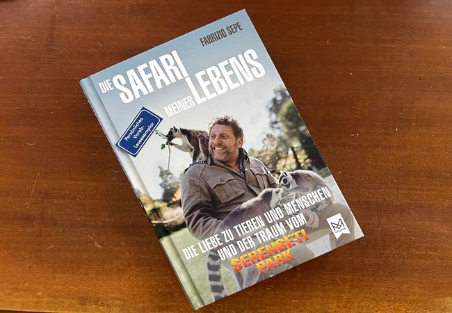 ”Die Safari seines Lebens”: Serengeti-Park-Chef Sepe stellt im Vila Vita Burghotel sein Buch vor